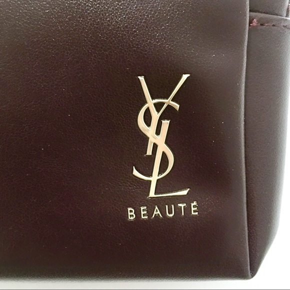 Yves Saint Laurent Beauté Cosmetic Bag Zipper NEW - Picture 4 of 11